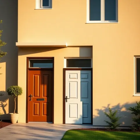 Jak dobrać kolor drzwi zewnętrznych