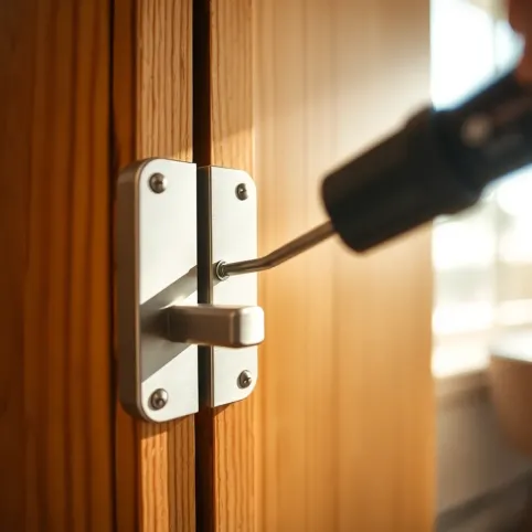 Jak dokręcić klamki w drzwiach