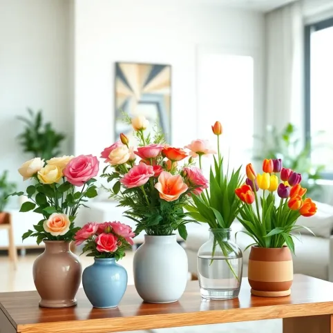 Jak eksponować kwiaty w mieszkaniu