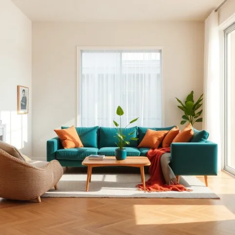 Jak łączyć kolory w mieszkaniu