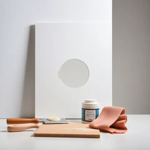 Jak naprawić dziurę w drzwiach MDF