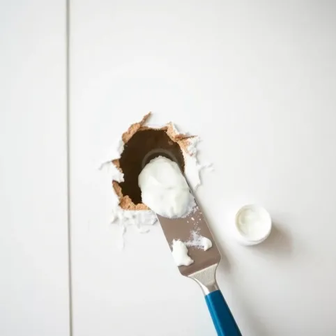 Jak naprawić dziurę w drzwiach z płyty