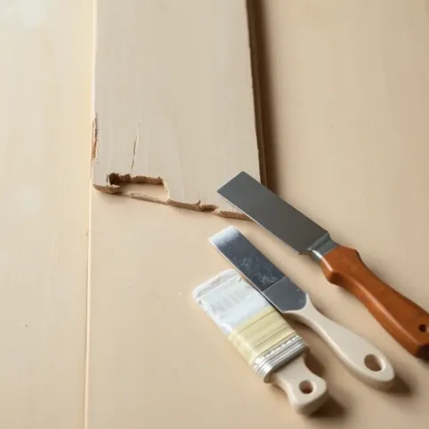 Jak naprawić uszkodzone drzwi drewniane