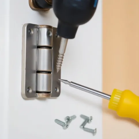 Jak naprawić zawiasy w drzwiach wejściowych