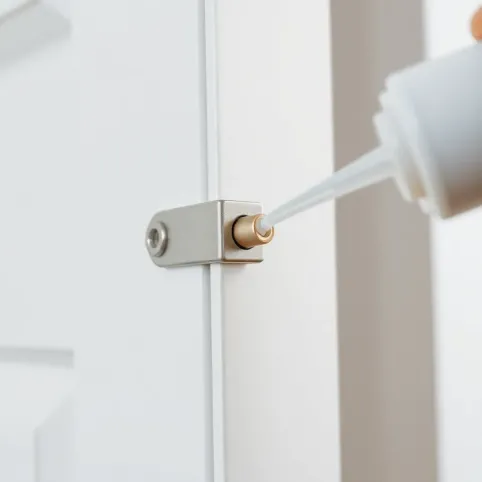 Jak nasmarować drzwi bez zdejmowania