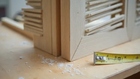 jak obciąć drzwi harmonijkowe