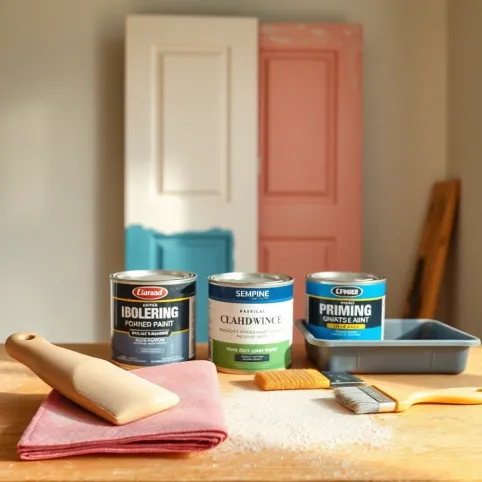 Jak odnowić drzwi pomalowane farbą olejną