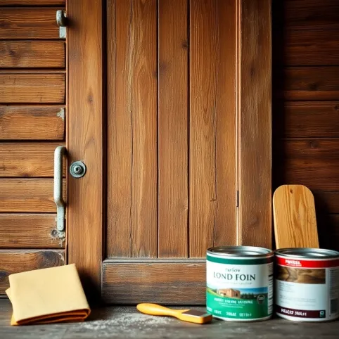 Jak odnowić stare drzwi drewniane zewnętrzne