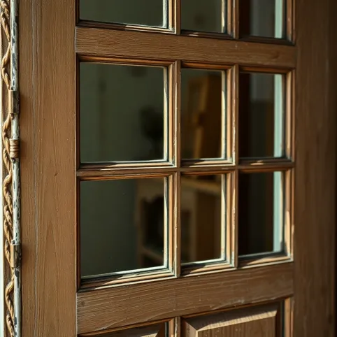 Jak odnowić stare drzwi z szybą