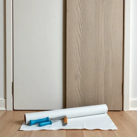 Jak okleić drzwi okleiną samoprzylepną