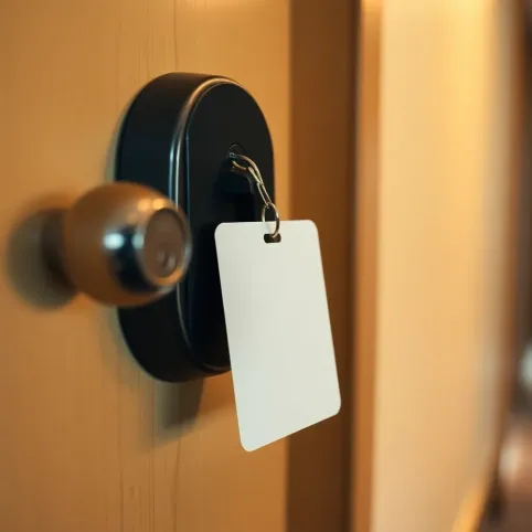 Jak otworzyć drzwi kartą w hotelu