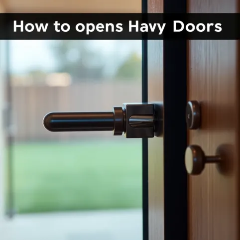 Jak otworzyć drzwi tarasowe