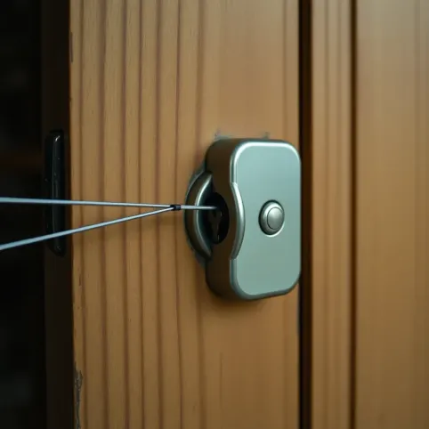 Jak otworzyć drzwi z kluczem w zamku