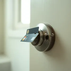 Jak otworzyć zacięty zamek w drzwiach od łazienki