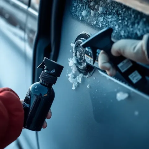 Jak otworzyć zamarznięte drzwi w samochodzie