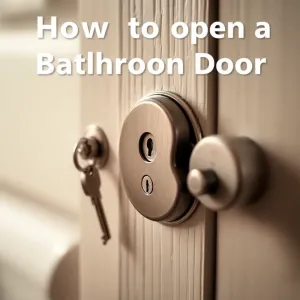 Jak Otworzyć Zatrzaśnięte Drzwi Od Łazienki