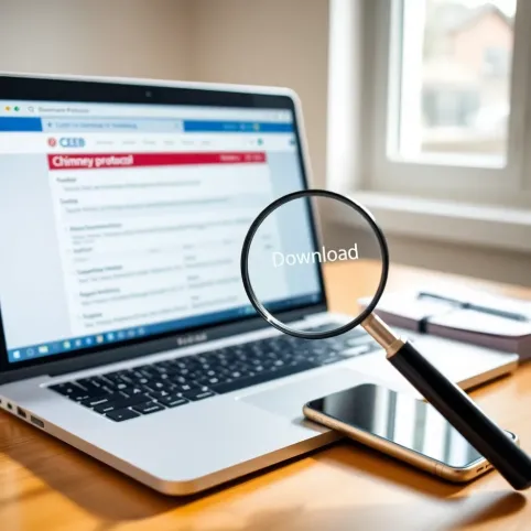 Jak pobrać protokół kominiarski z CEEB