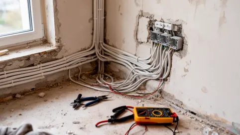 jak położyć instalację elektryczną w mieszkaniu