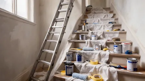 Jak pomalować klatkę schodową