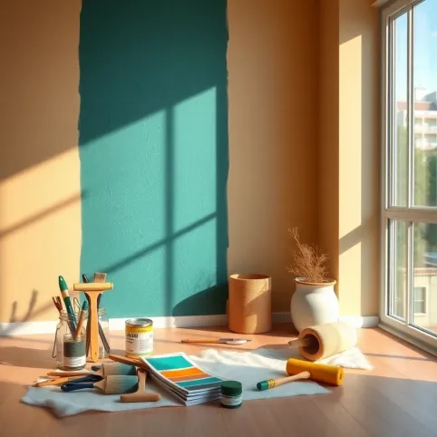 Jak pomalować mieszkanie inspiracje