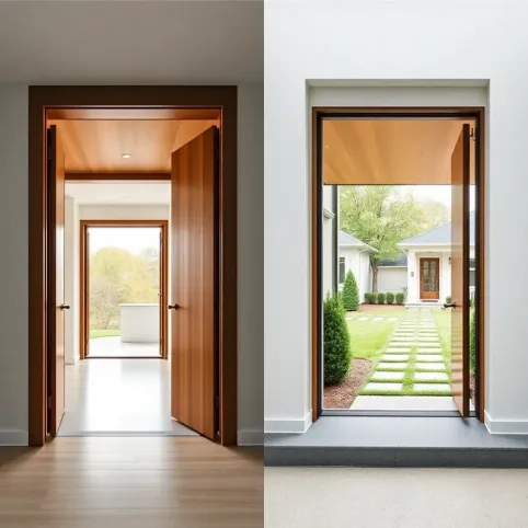 Jak powinny otwierać się drzwi wejściowe do domu jednorodzinnego