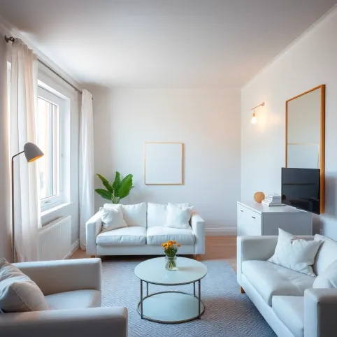 Jak rozjaśnić ciemne mieszkanie