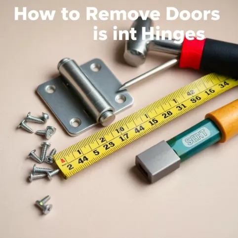 Jak Ściągnąć Drzwi Z Zawiasów