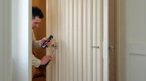 jak się montuje drzwi harmonijkowe