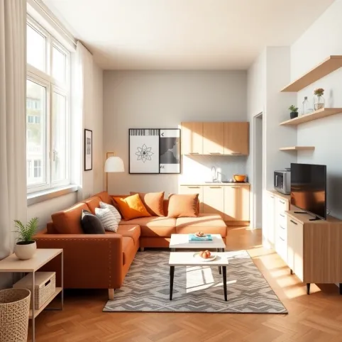 Jak urządzić małe mieszkanie 40 m