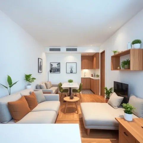 Jak urządzić mieszkanie 27m2