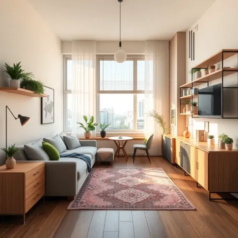 Jak urządzić MIESZKANIE 29m2