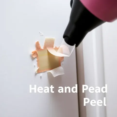 Jak usunąć taśmę dwustronną z drzwi