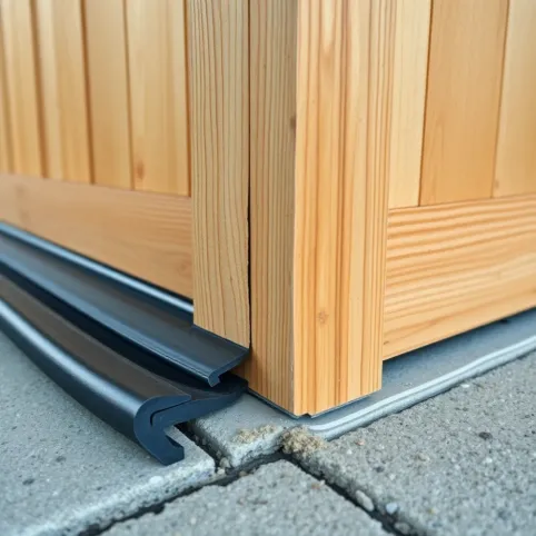 Jak uszczelnić drzwi garażowe drewniane