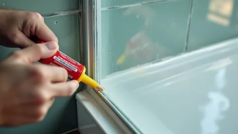 jak uszczelnić drzwi kabiny prysznicowej