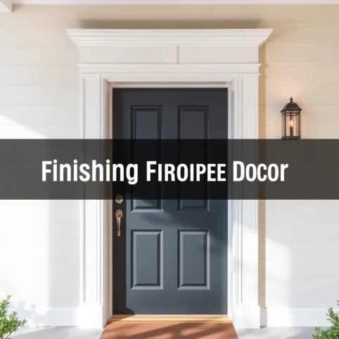 Jak wykończyć drzwi wejściowe