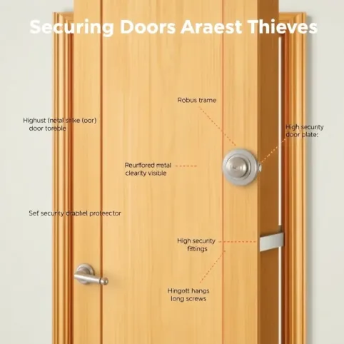 Jak zabezpieczyć drzwi przed złodziejem