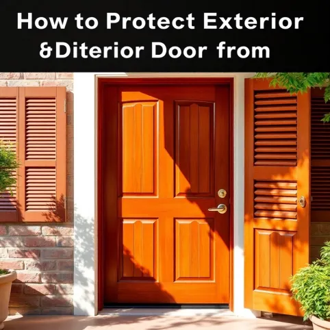 Jak Zabezpieczyć Drzwi Zewnętrzne Przed Słońcem