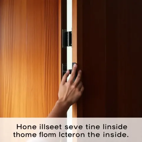 Jak zablokować drzwi od wewnątrz