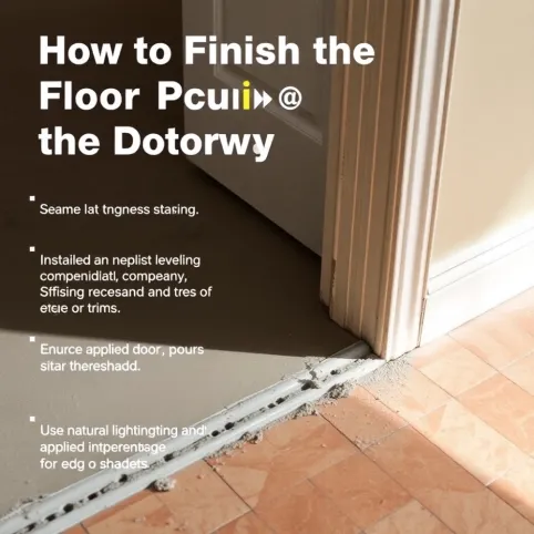 Jak Zakończyć Wylewkę Przy Drzwiach