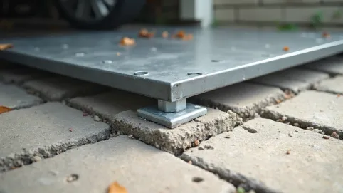 Jak zakotwić garaż blaszany do kostki brukowej