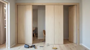 jak założyć drzwi harmonijkowe