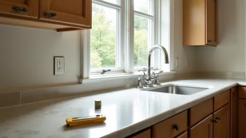 Jak zamontować blat zamiast parapetu