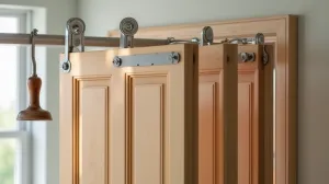 jak zamontować drzwi harmonijkowe