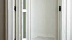 jak zamontować drzwi harmonijkowe bez futryny