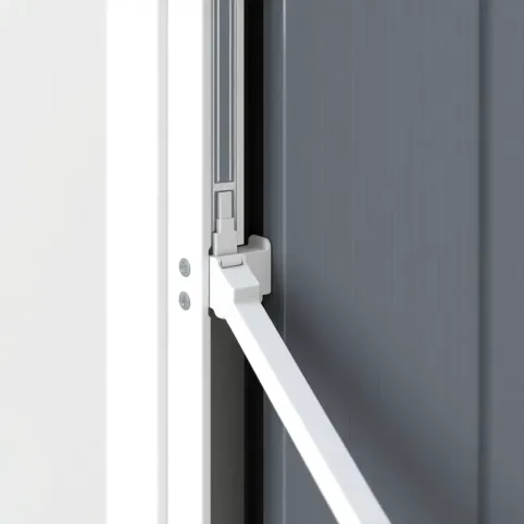 Jak zamontować drzwi harmonijkowe do metalowej futryny