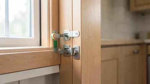 jak zamontować drzwiczki do szafki