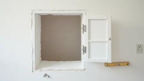 jak zamontować drzwiczki rewizyjne