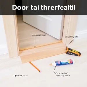 Jak zamontować próg w drzwiach wejściowych