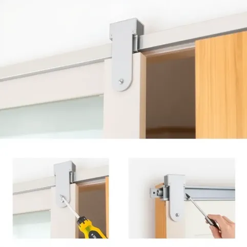 Jak zamontować samodomykacz do drzwi przesuwnych