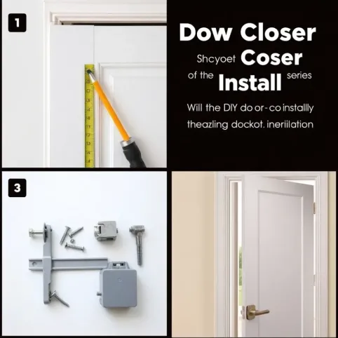 Jak zamontować samozamykacz do drzwi